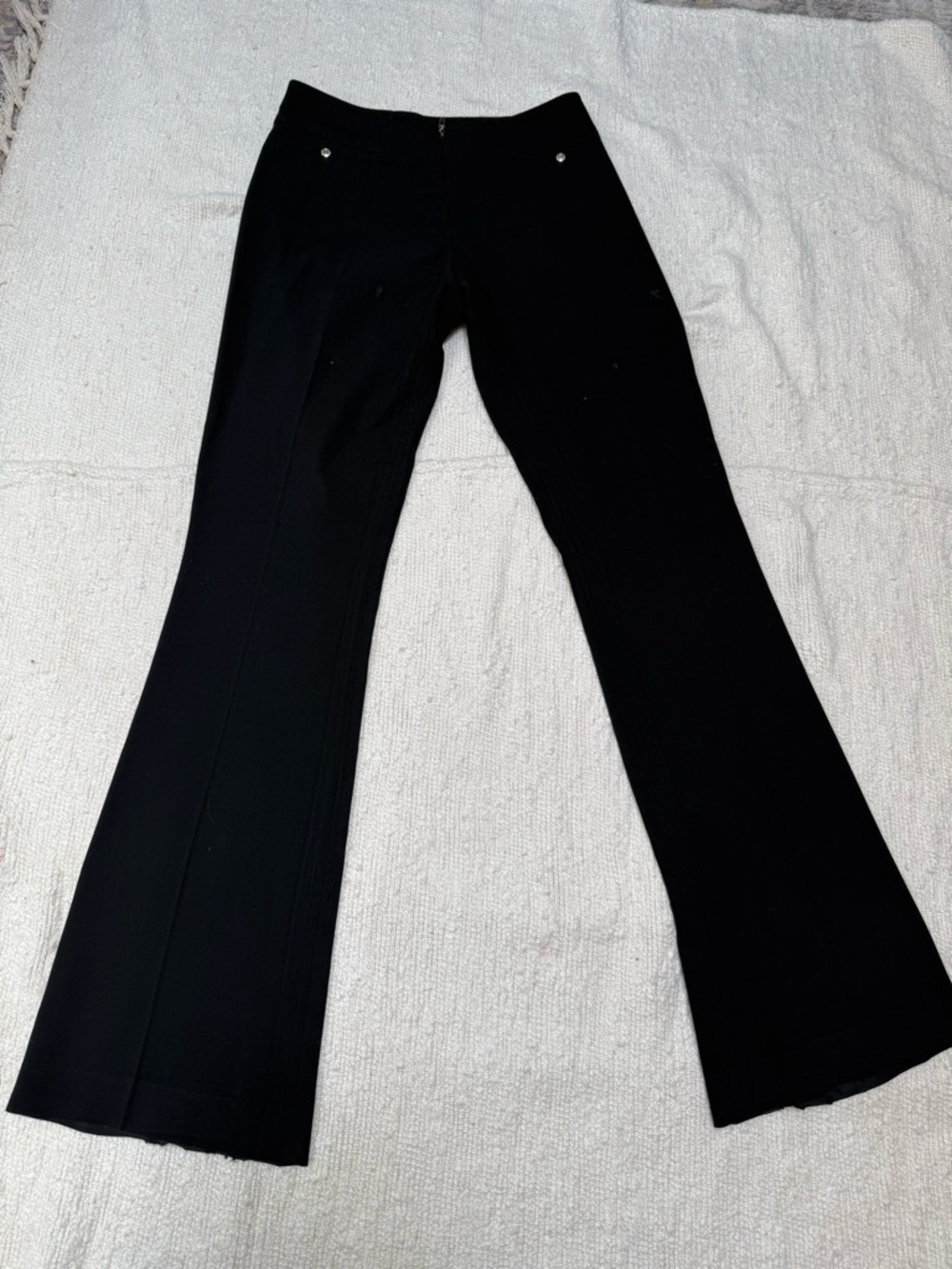 Cache Y2K 2000s Black Dress Pants Size 2